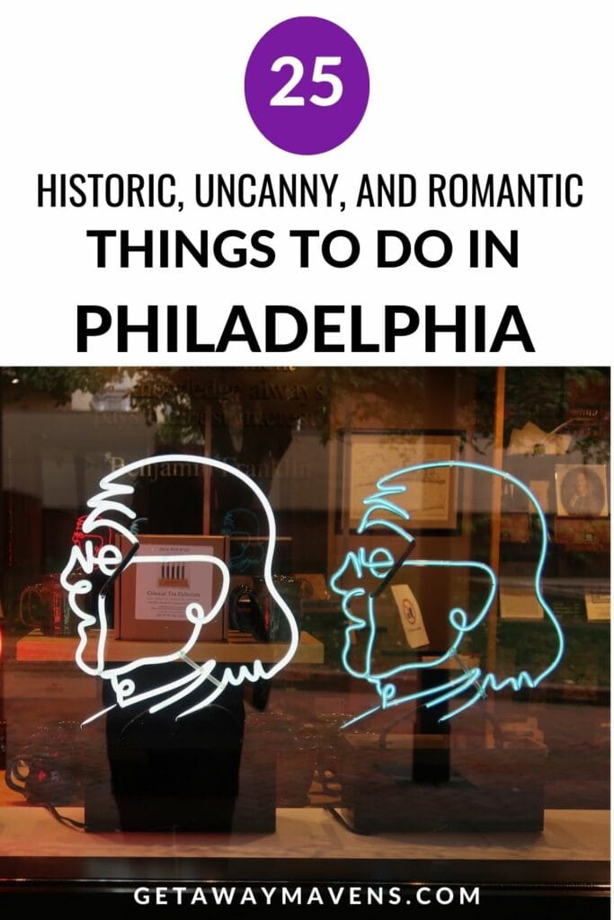 25 Things to do in Philadelphia pin