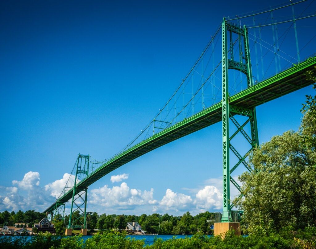 Bridge to Wellesley Island NY