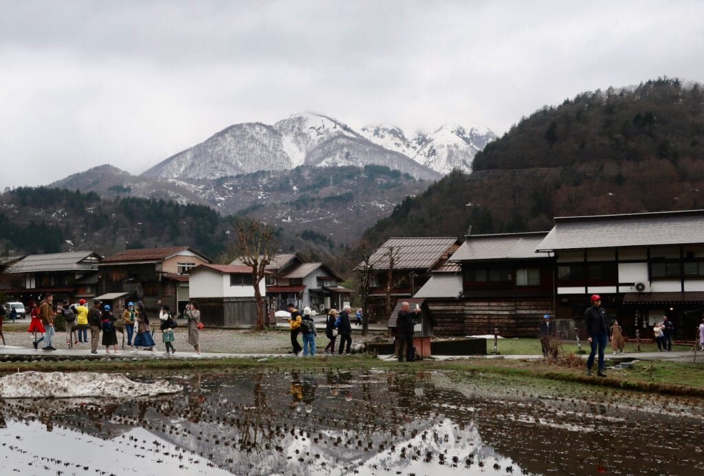 Thatched roof buildings at Shirakawa-Go: a UNESCO World Heritage Site in Japan