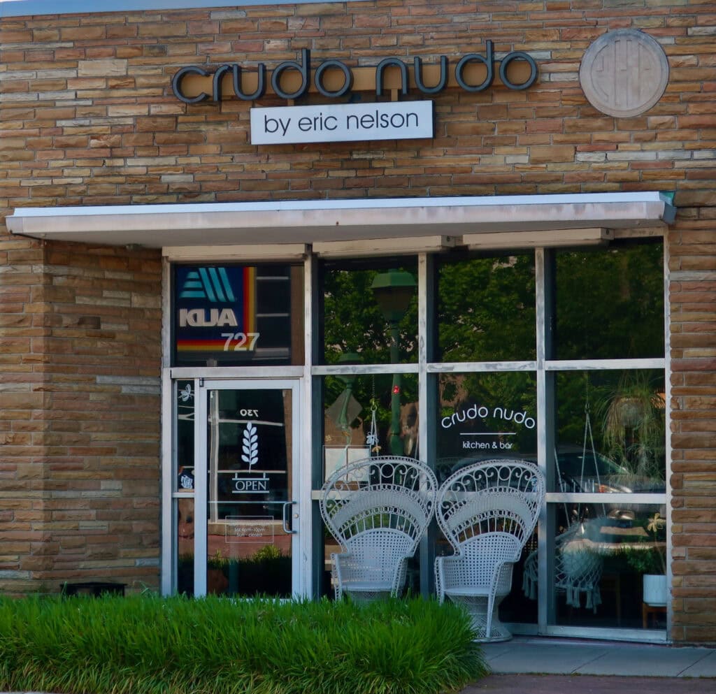 Crudo Nudo exterior shot Norfolk VA