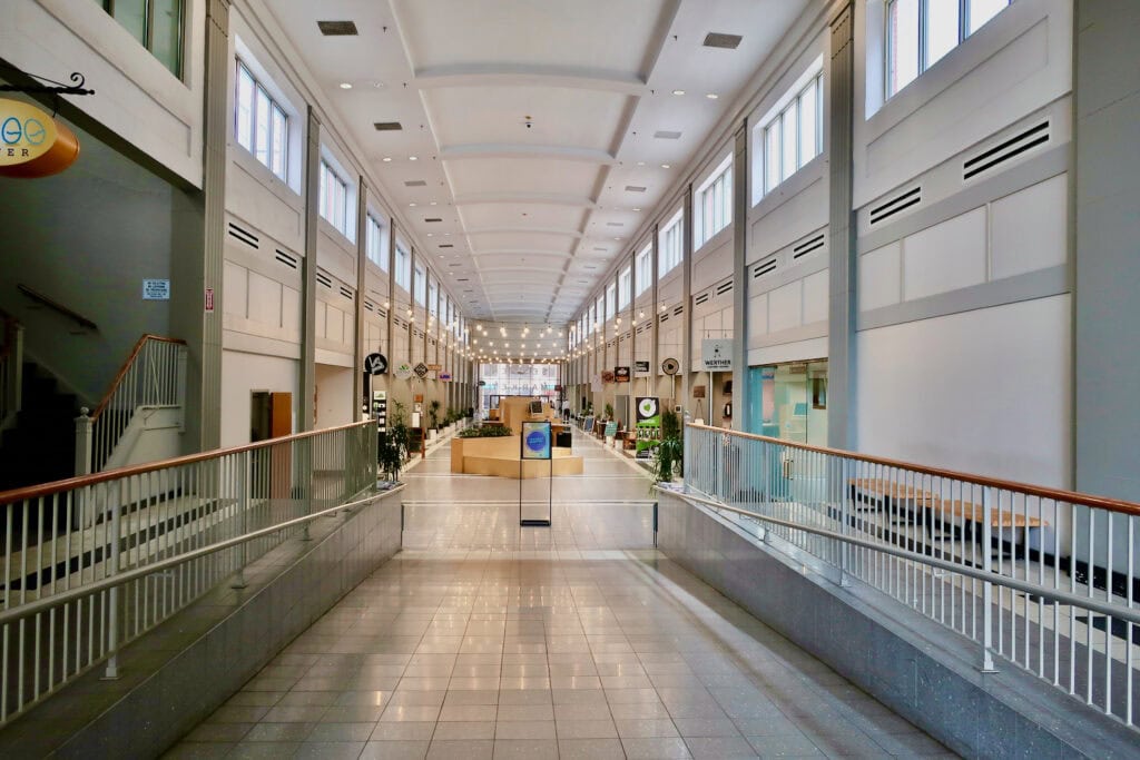 Selden Market interior hall, Norfolk VA