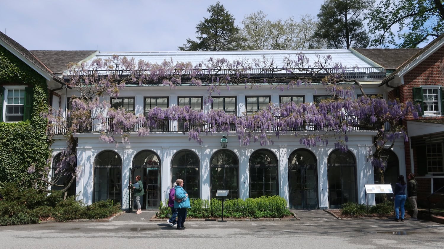 Exterior of Du Pont Home at Longwood Gardens PA