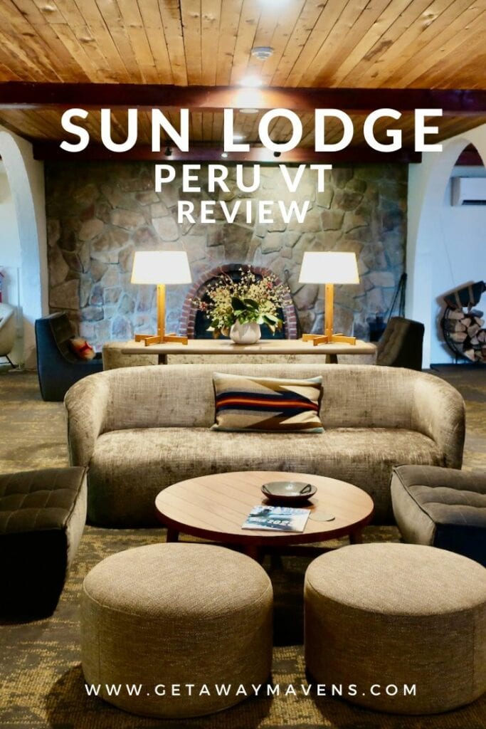 Sun Lodge Peru VT review pin