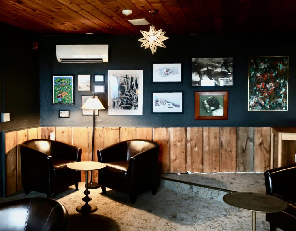 Trailhead Bar at Sun Lodge Peru VT