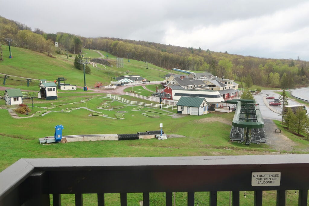 Guest room view from Bromley side of Sun Lodge Peru VT