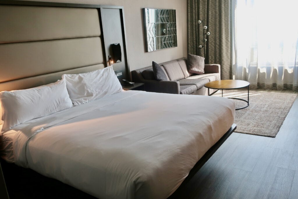 Guest room at AC Hotel by Marriott Portsmouth Downtown/Waterfront