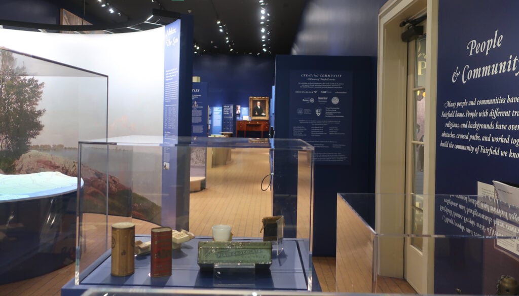 Exhibit at Fairfield Museum and History Center Fairfield CT