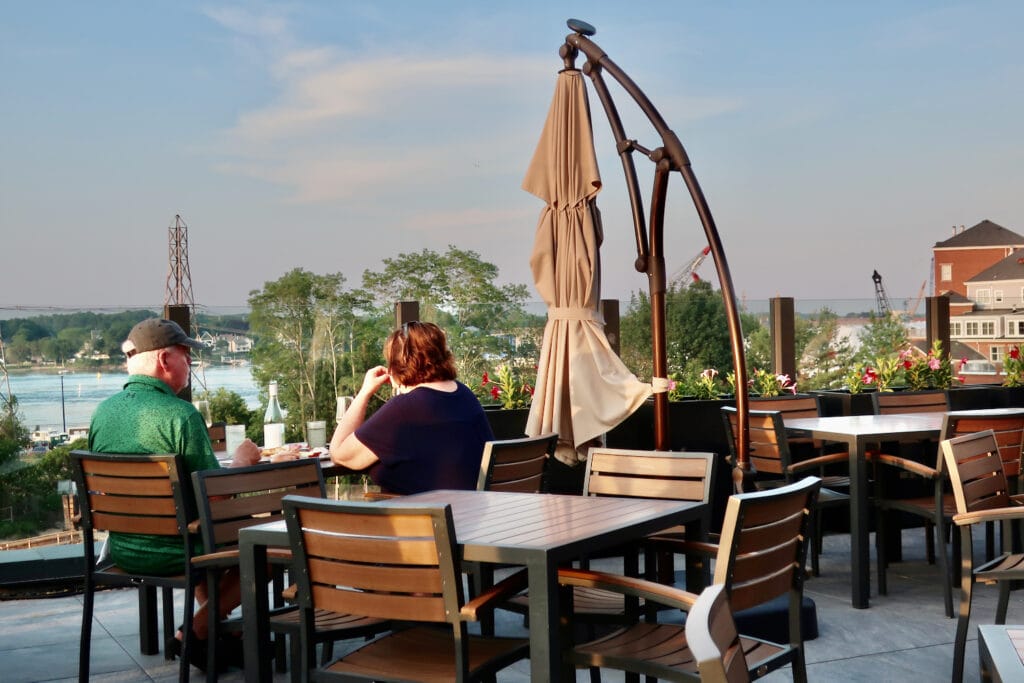 Rooftop at the Envio, AC Hotel Portsmouth NH