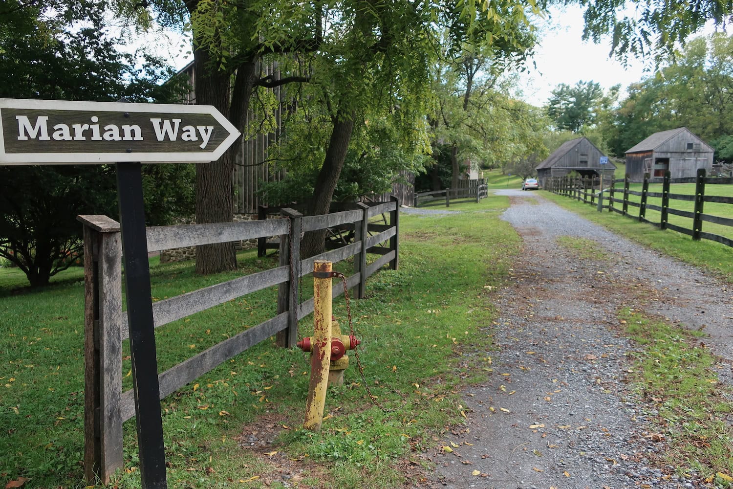 Entrance to Burnside Plantation Bethlehem PA
