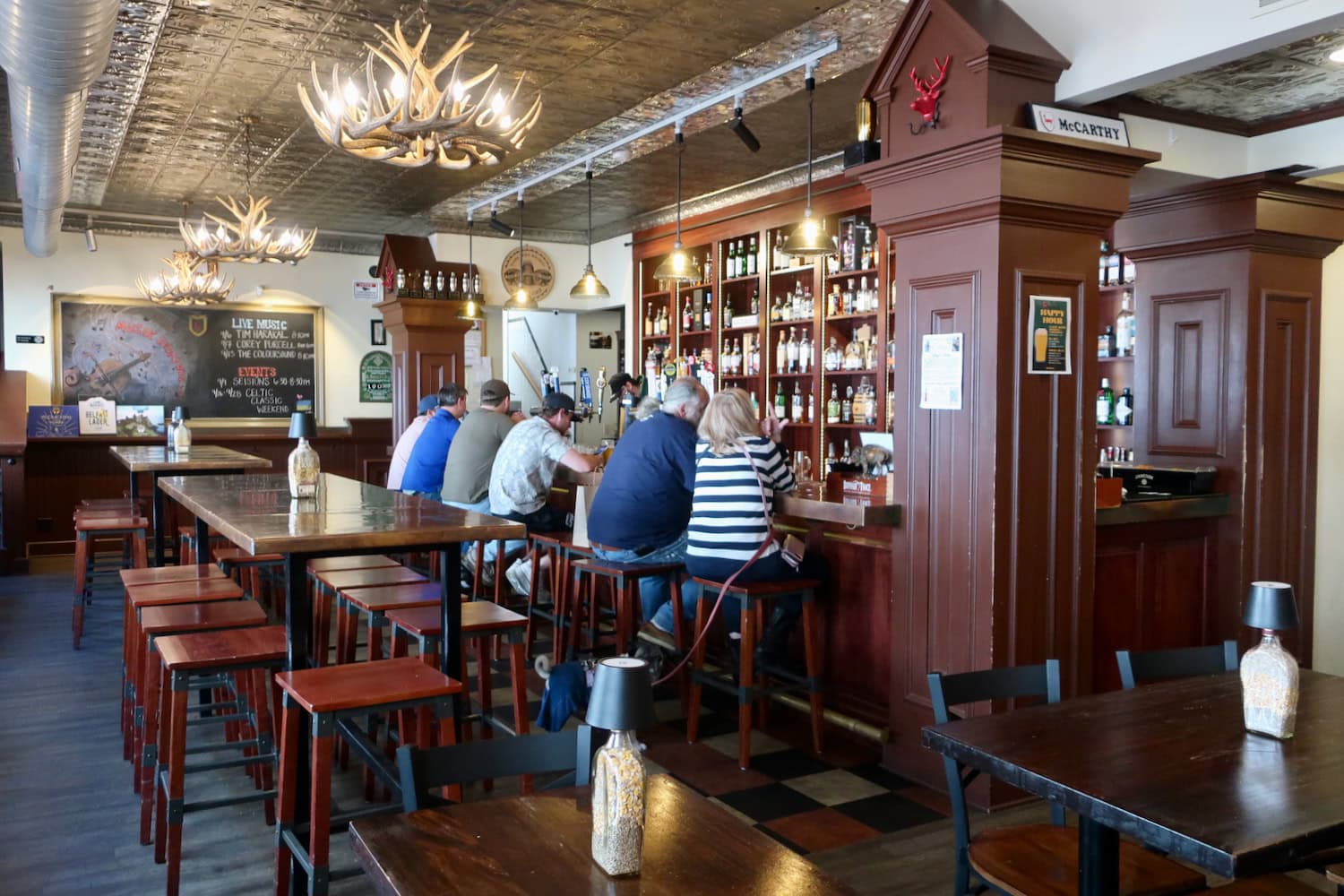 McCarthys Red Stag pub bar in Bethlehem PA
