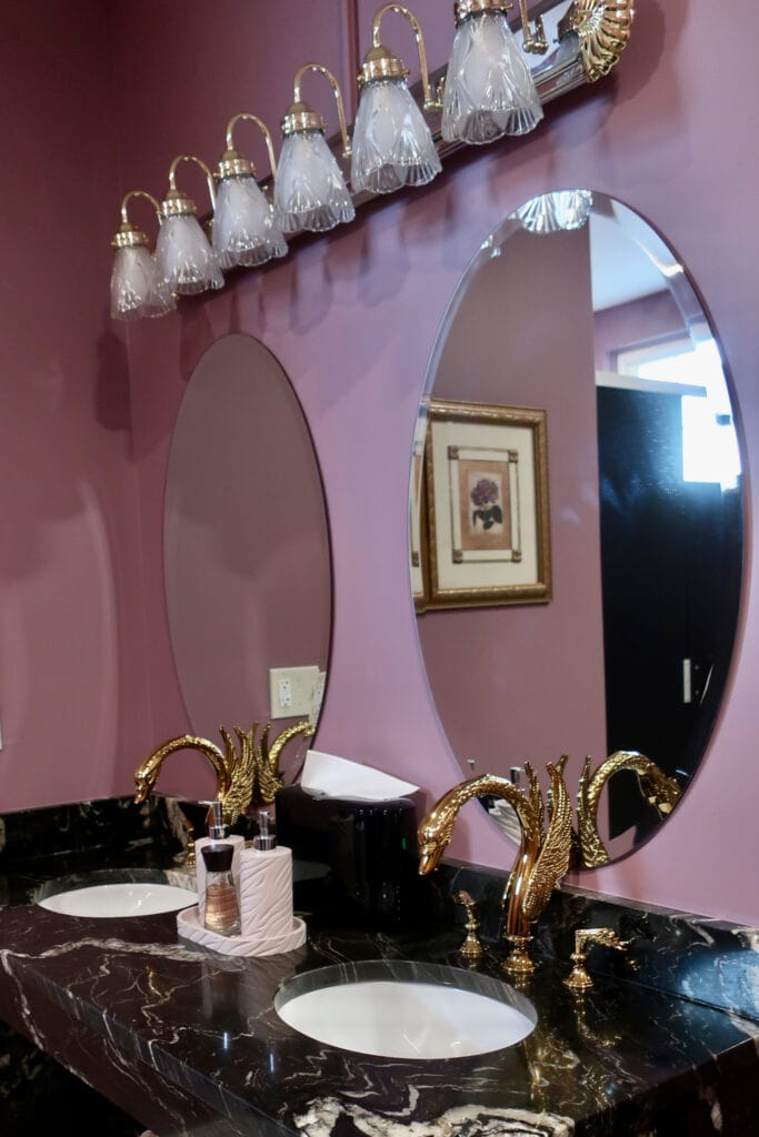 swan faucets at Grandeur Estate PA
