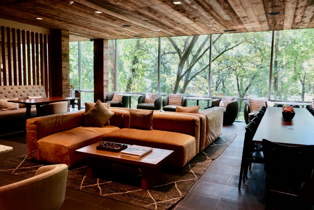 the Watershed Hotel lobby Norwalk CT