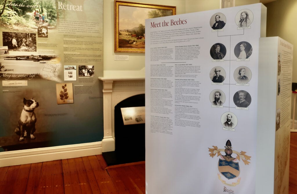 Beebe History at Highfield Hall Falmouth MA