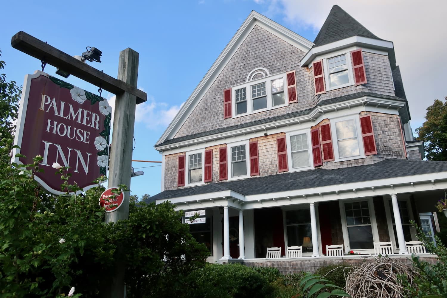 Palmer House Inn Cape Cod MA exterior