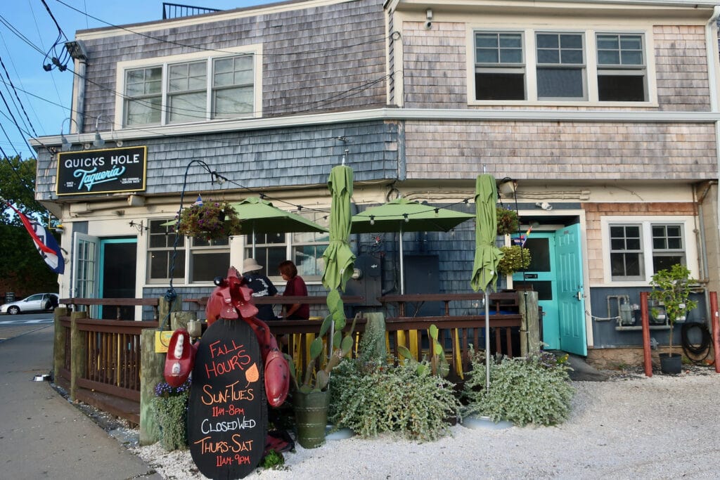 Quicks Hole Taquaria Woods Hole MA