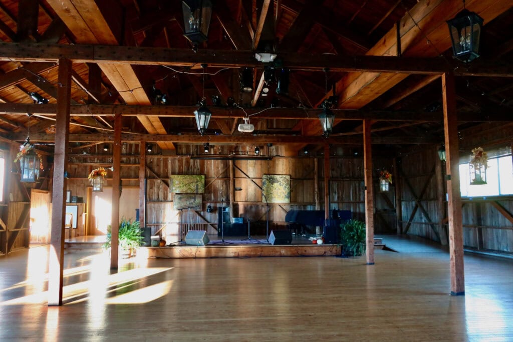 Garth Newel Music Center performance Hall, Warm Springs VA