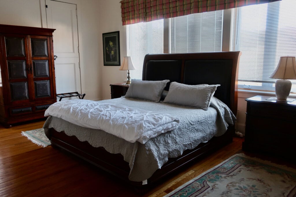 Guest Room at Garth Newel Manor House, Warm Springs VA