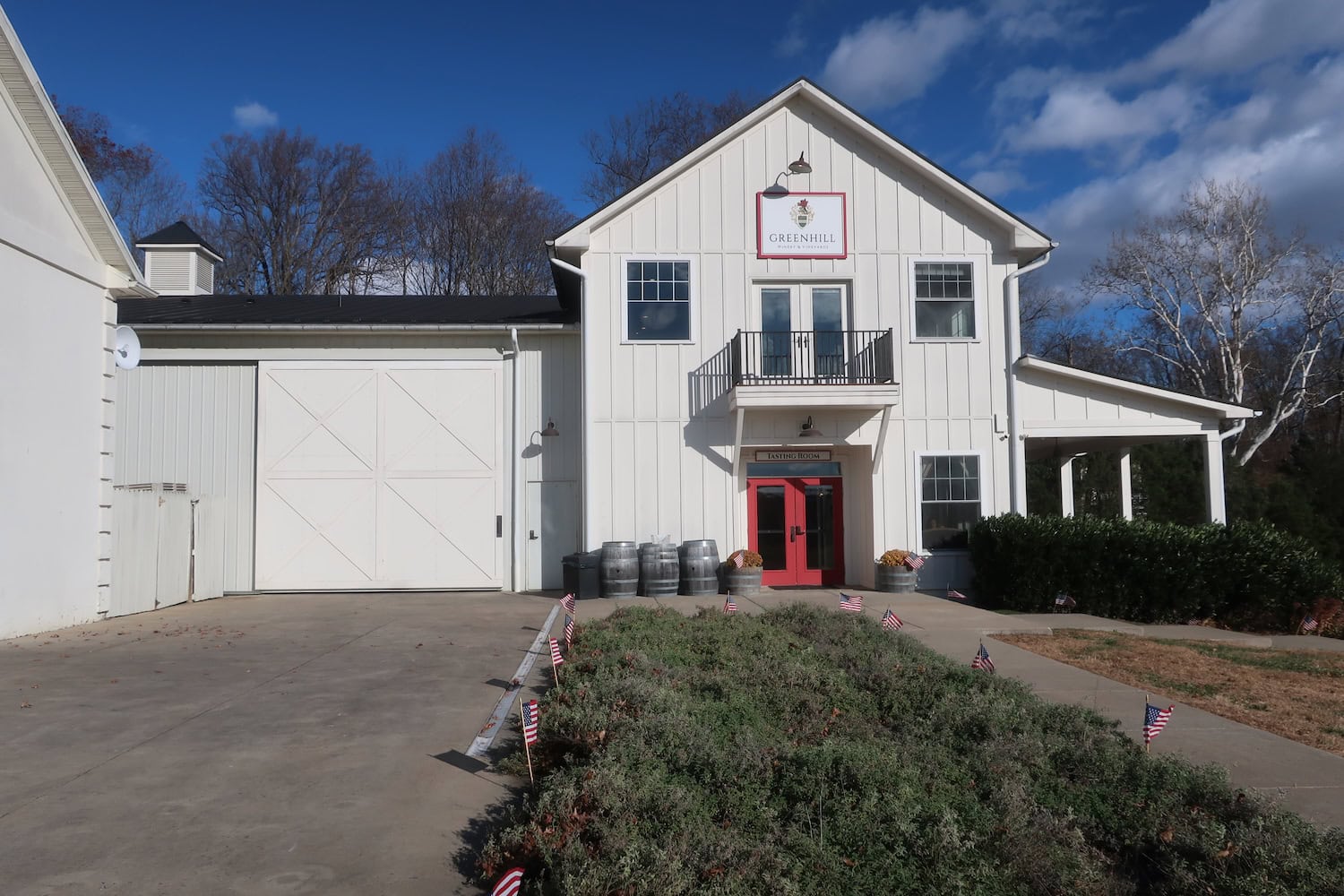 Greenhill Winery exterior Middleburg VA