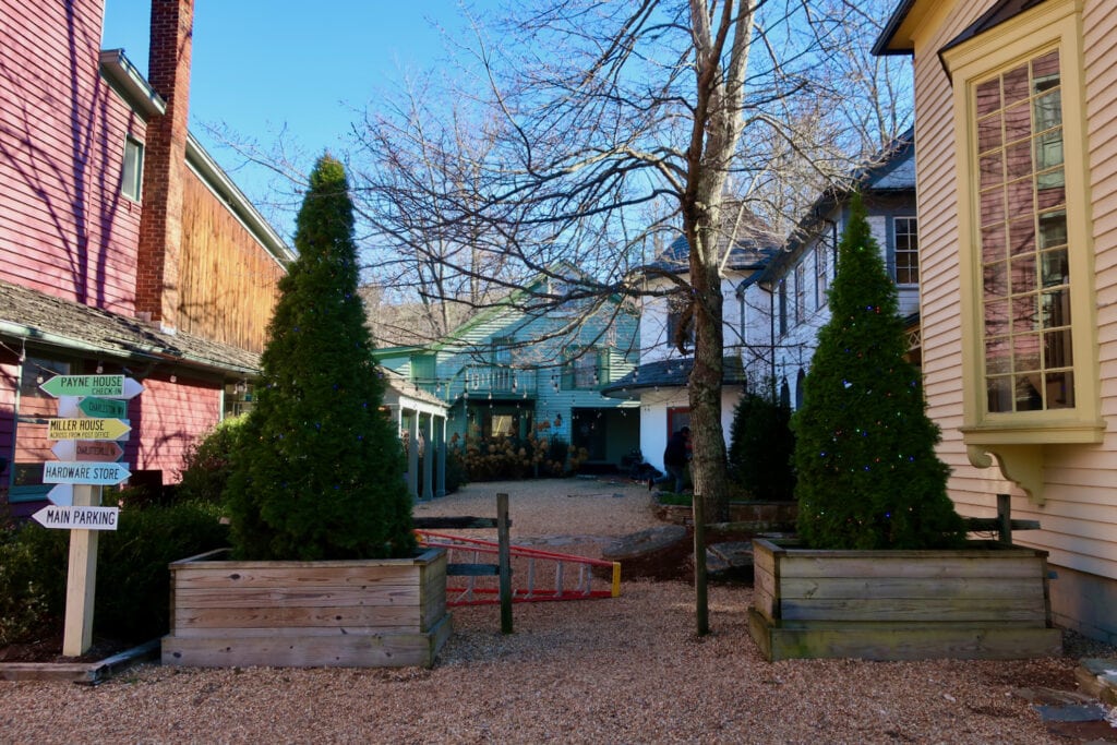 Inn at Gristmill Square complex, Warm Springs VA