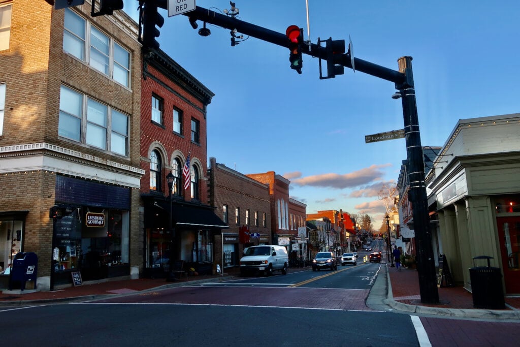 Leesburg VA King Street Loudoun County