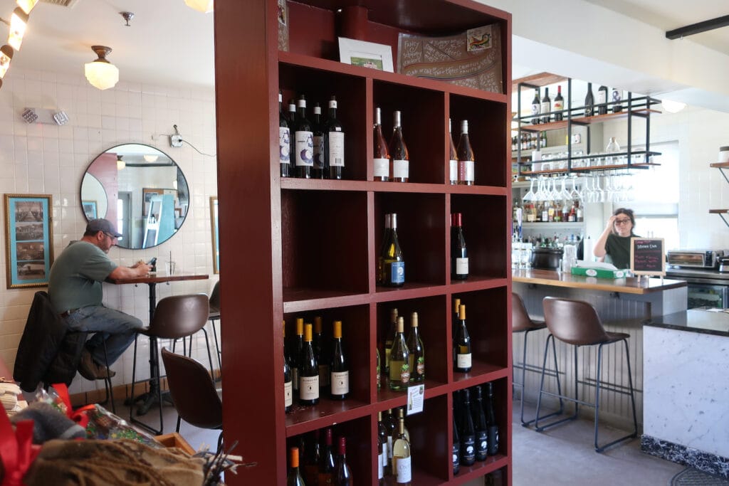 Milk House Market interior, Warm Springs VA