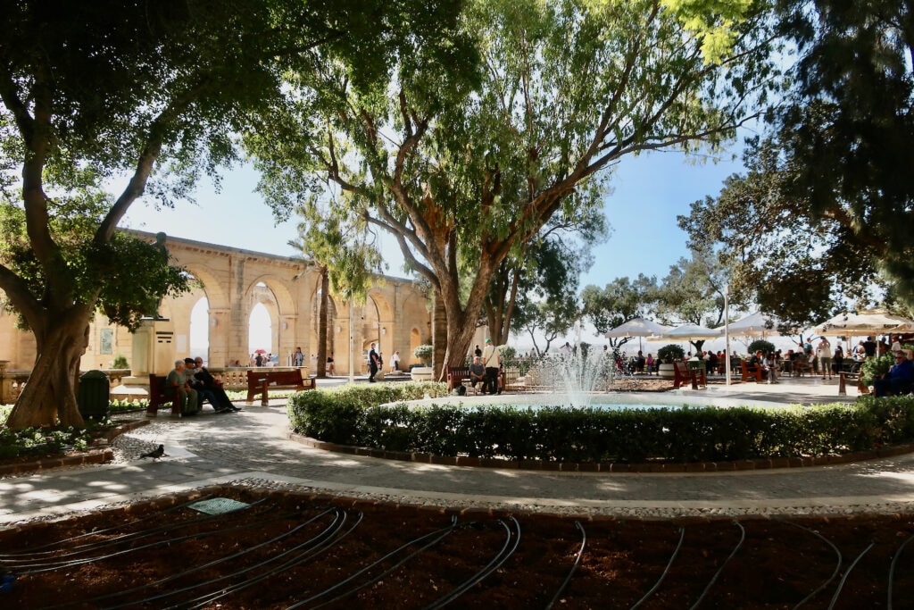 Barrakka Gardens Valletta Malta