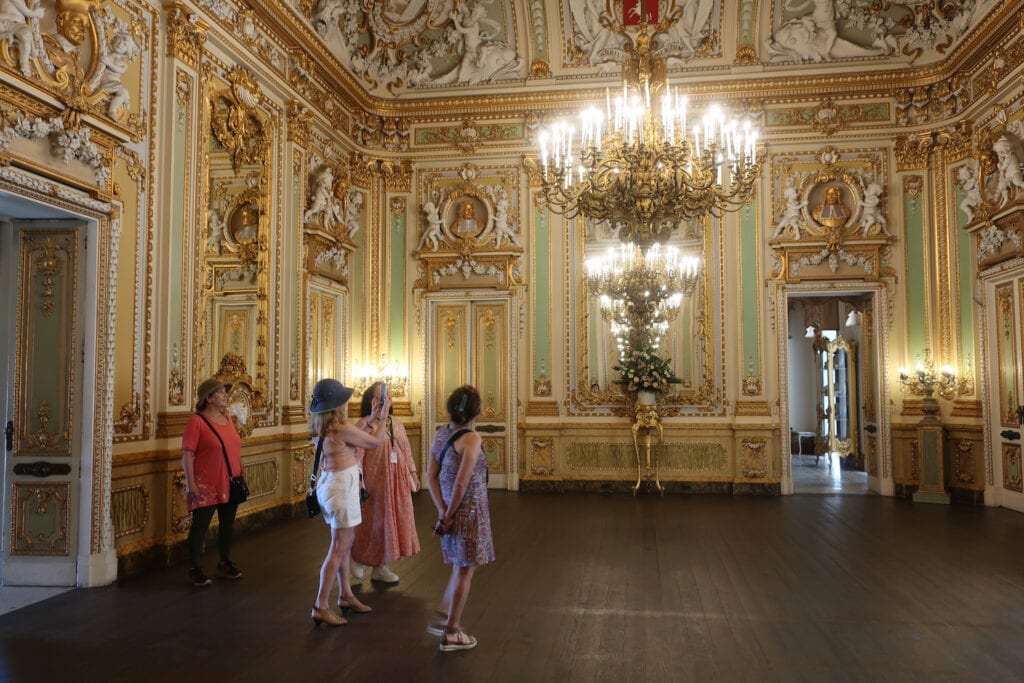 Pallazo Pariso interior ballroom, Malta