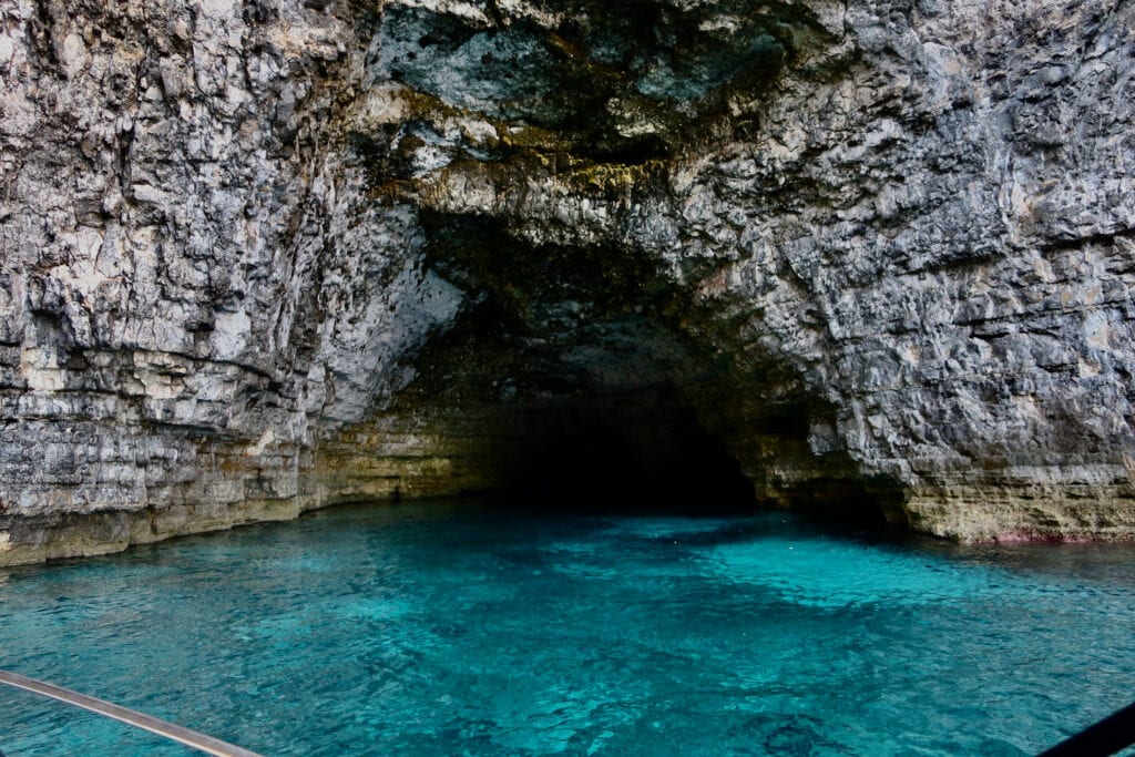 Malta sea cave