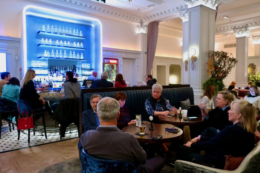 Blue Bar and Lobby Algonquin Hotel NYC
