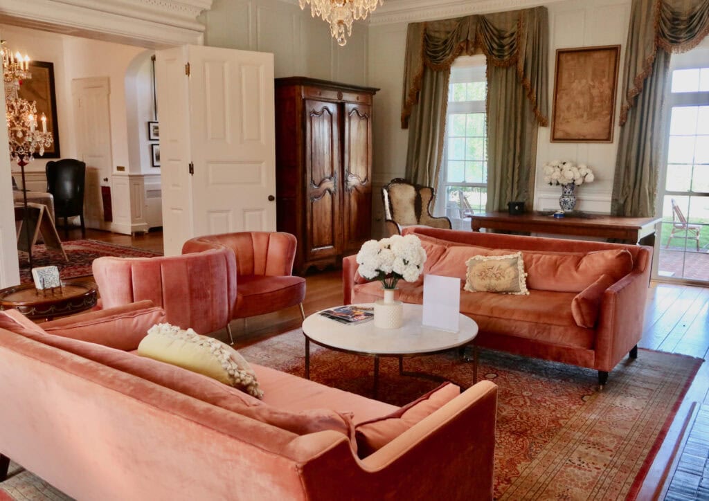 Grand Salon at Inn at Tacaro Estate MD