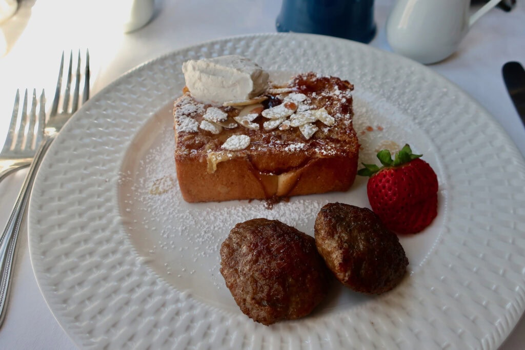 Breakfast at Brewster House BnB Freeport ME