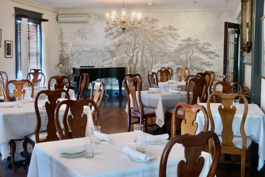 Gateways Inn dining room Lenox MA