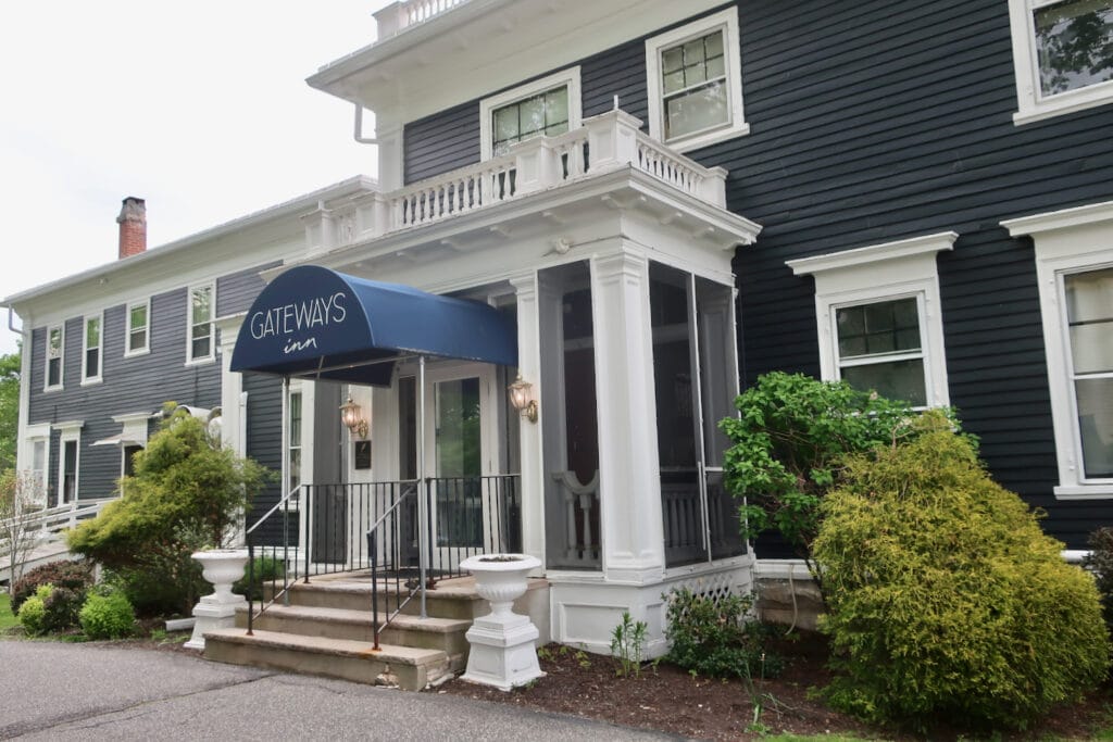 Gateways Inn Front Entrance Lenox MA