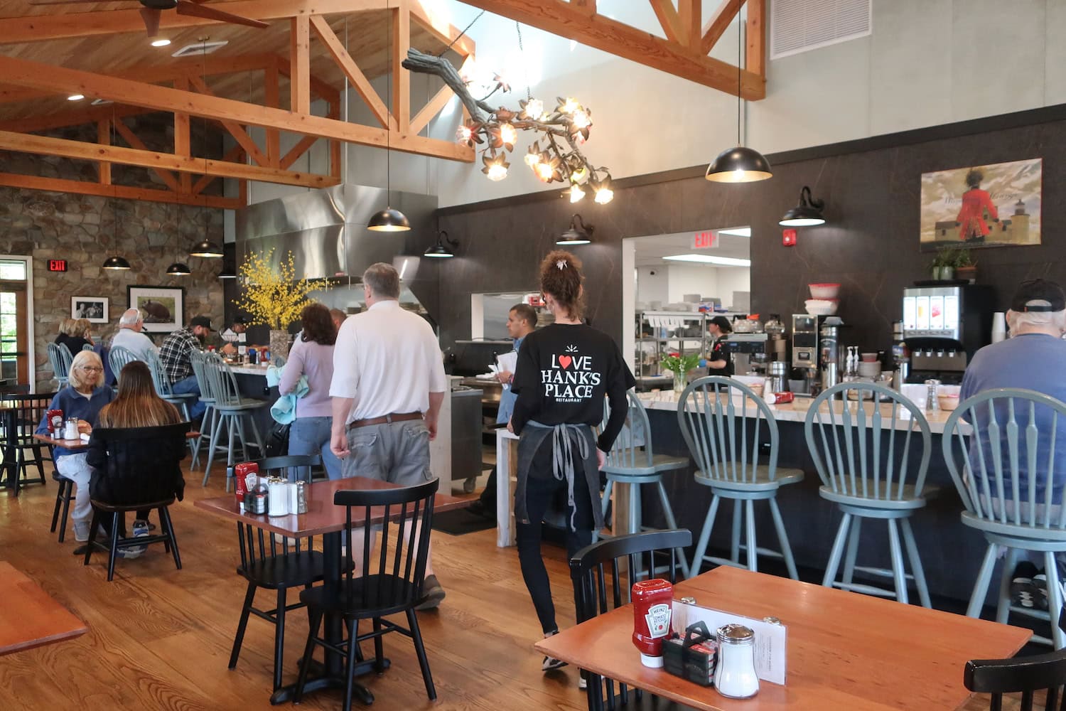 Rebuilt Hanks Place in Chadds Ford PA - interior shot
