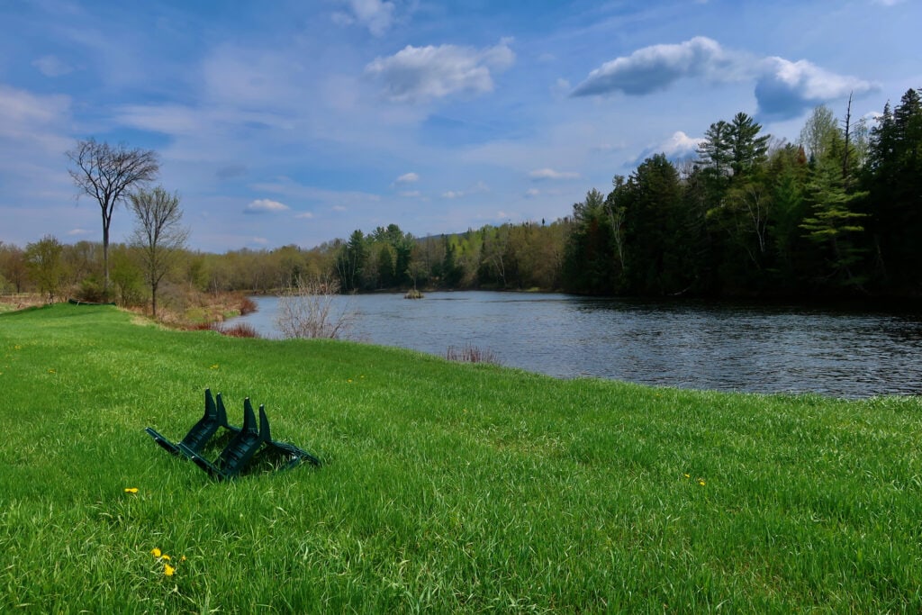Androscoggin River front from Inn at Oxbow Acres