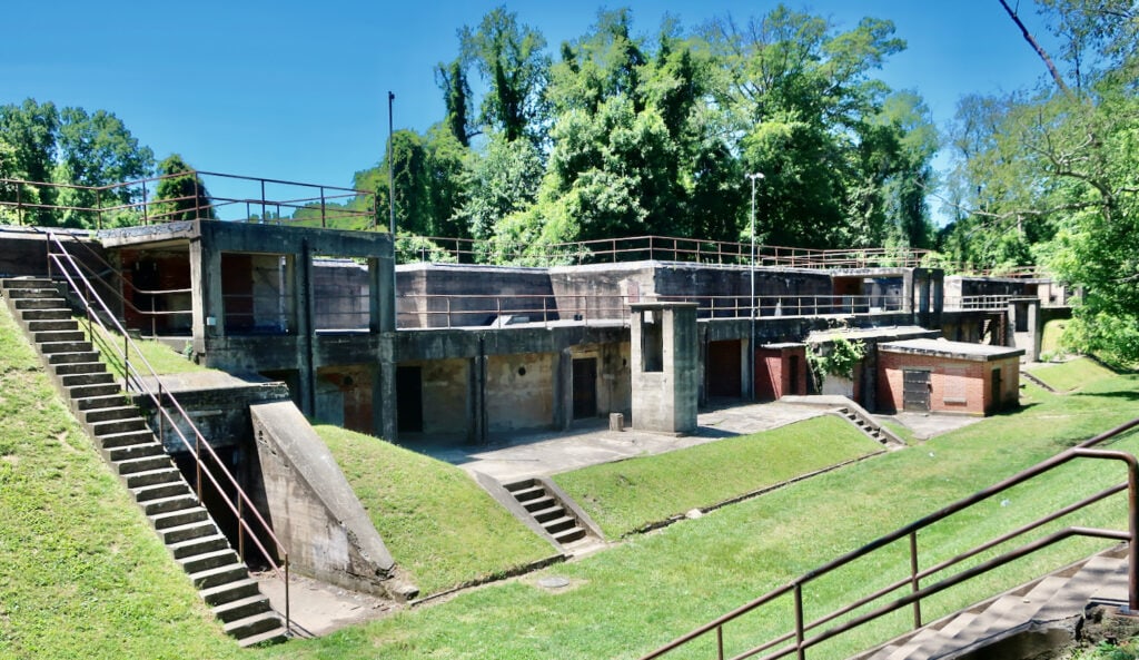 Main Battery at Fort Hunt Fairfax County VA