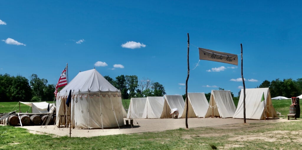 Patriots Encampment at Mount Vernon VA