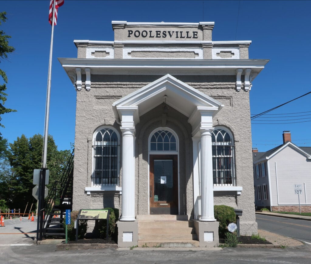 Poolesville MD Bank HIstory Museum