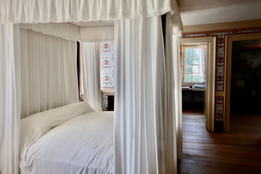George Washington's Death bed at Mount Vernon VA