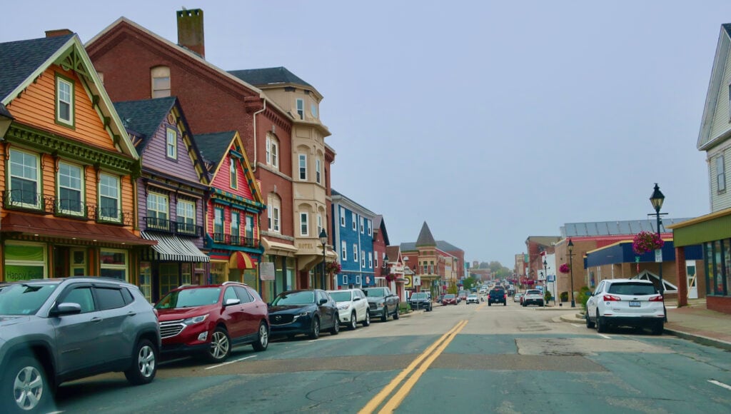 Downtown Yarmouth Nova Scotia