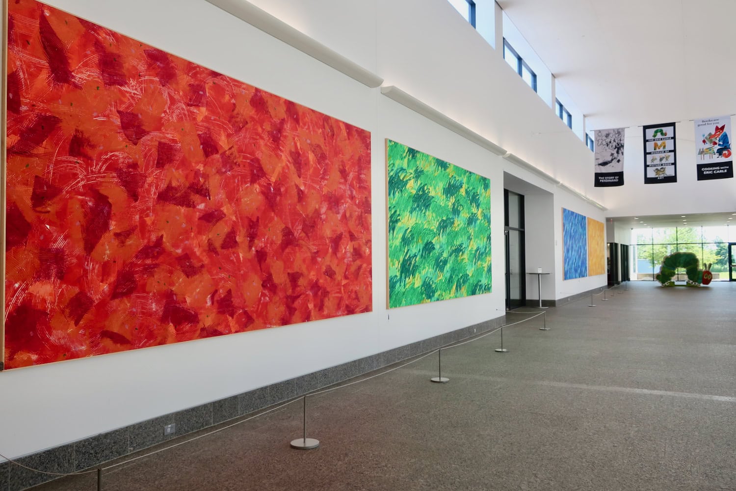 Eric Carle Museum entrance lobby Amherst MA