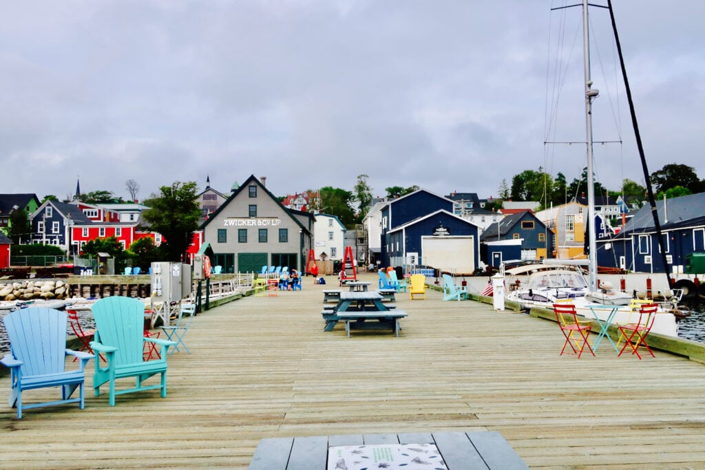 Lunenburg Pier Nova Scotia