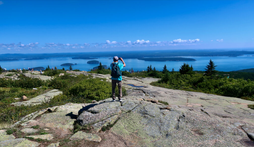 Cadillac Mountain summit daytime Acadia National Park Maine