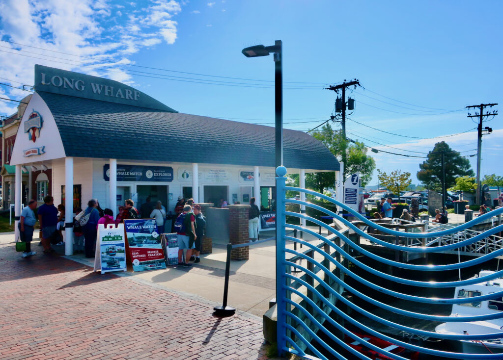 Portland Discovery Tours kiosk, Old Port Portland ME