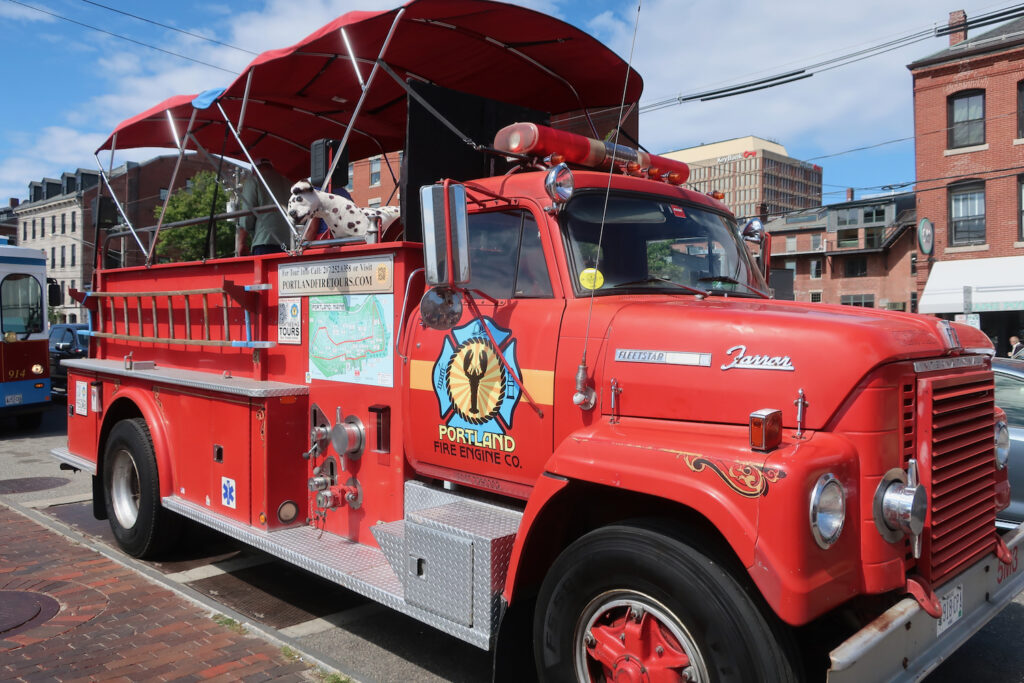 Portland Fire Engine Co. Tour Maine