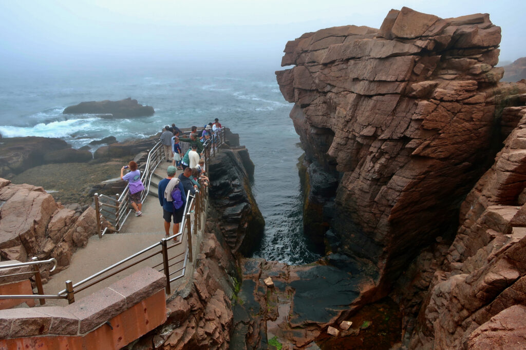 Thunder Hole at Acadia National Park Bar Harbor ME