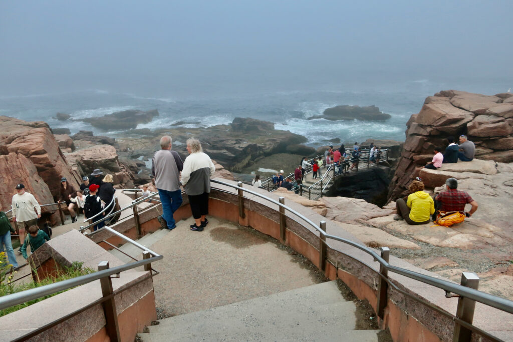 Top of Thunder Hole, Acadia National Park