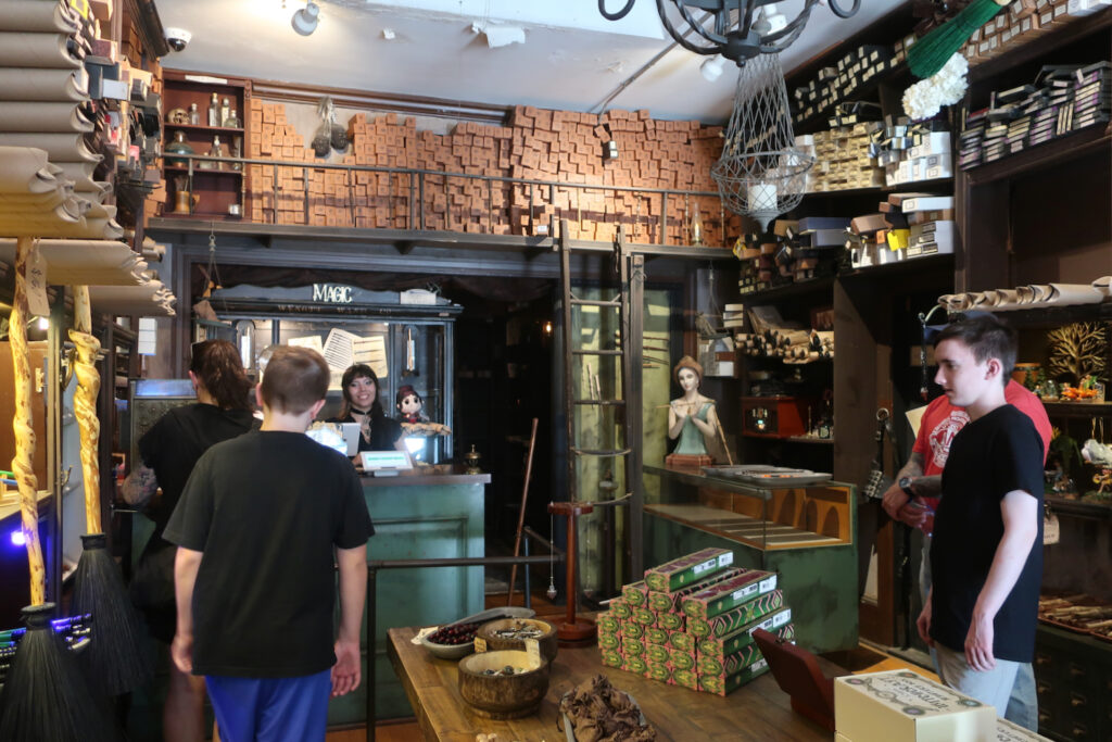 Wynott's Wands shop Salem MA
